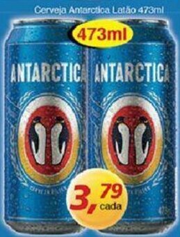 Supermercados Guanabara Cerveja Antarctica Latao 473ml oferta
