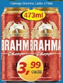 Supermercados Guanabara Cerveja Brahma Latao 473ml oferta