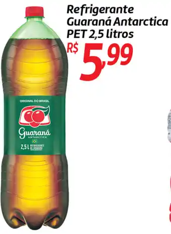 Comper Refrigerante Guarana Antarctica pet 2.5L oferta