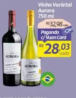 Comper Vinho Varietal Aurora 750ml oferta