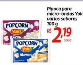 Comper Pipoca Para Micro-ondas Yoki 100g oferta