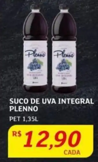 Assaí Atacadista SUCO DE UVA INTEGRAL PLENNO PET 1,35L oferta