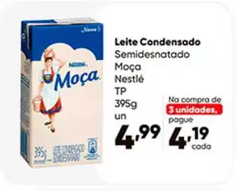 Zaffari Leite Condensado Semidesnatado Moça Nestlé 395g oferta