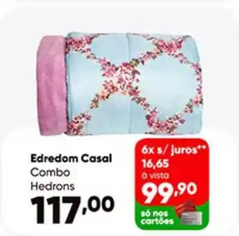 Edredom Casal Combo Hedrons
