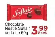 Rossi Supermercado Chocolate Nestlé Suflair ao Leite 50g oferta