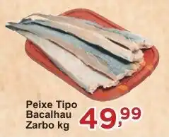 Rossi Supermercado Peixe Tipo Bacalhau Zarbo kg oferta
