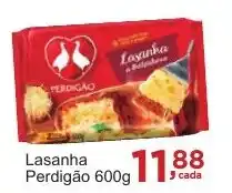 Rossi Supermercado Lasanha Perdigão 600g oferta