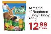 Rossi Supermercado Alimento p/ Roedores Funny Bunny 500g oferta