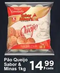 Rossi Supermercado Pão Queijo Sabor & Minas 1kg oferta
