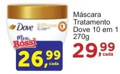 Rossi Supermercado Máscara Tratamento Dove 10 em 1 270g oferta