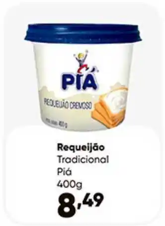 Zaffari Requeijão Tradicional Piá 400g oferta