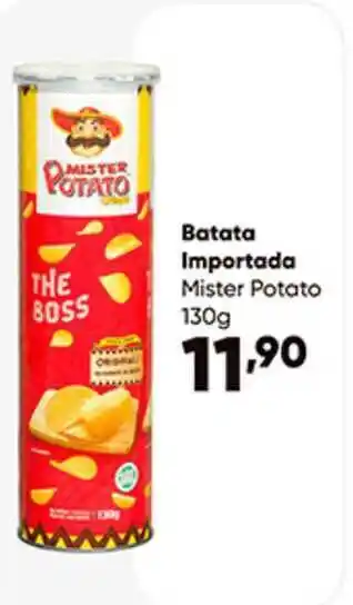 Zaffari Batata Importada Mister Potato 130g oferta