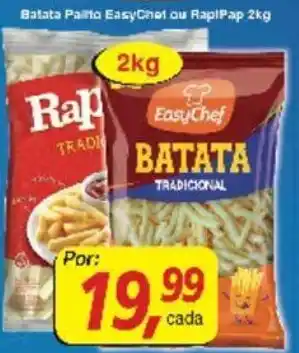 Supermercados Guanabara Batata Paito EasyChef ou RaplPap 2kg oferta