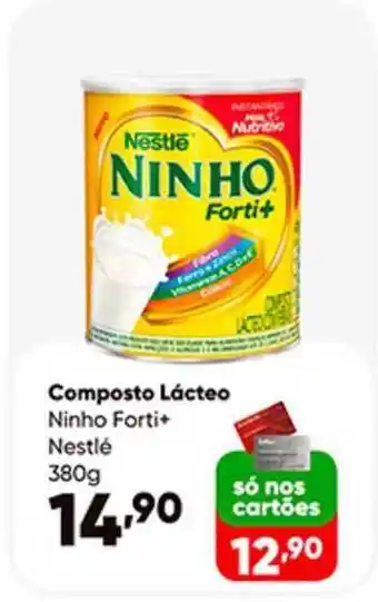 Zaffari Composto Lácteo Ninho Forti+ Nestlé 380g oferta