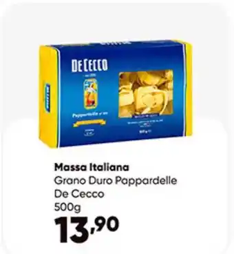 Zaffari Massa Italiana Grando Duro Pappardelle De Cecco 500g oferta