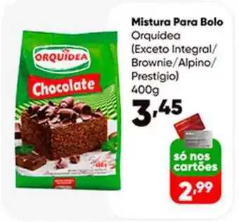 Mistura Para Bolo Orquidea (exceto Integral-brownie-alpino-presitigio)