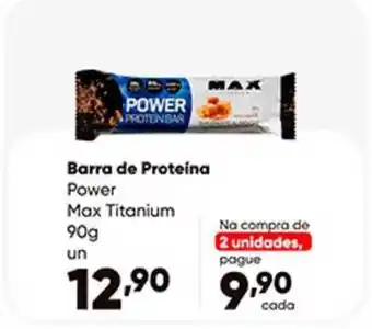 Zaffari Barra De Proteina Power Max Titanium 90g oferta
