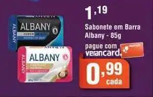 Sabonete Em Barra Albany 85g