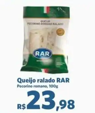 Sam's Club Queijo ralado RAR Pecorino romano, 100g oferta