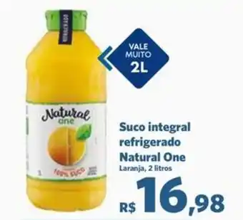 Sam's Club Suco integral refrigerado Natural One Laranja, 2 litros oferta