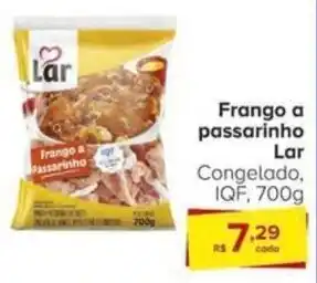 Carrefour Frango a passarinho Lar Congelado, IQF, 700g oferta