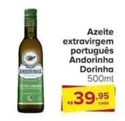 Carrefour Azeite extravirgem português Andorinha Dorinha 500ml oferta