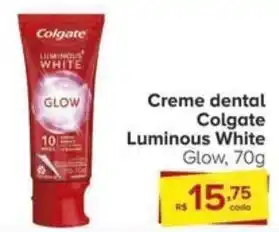 Carrefour Creme dental Colgate Luminous White Glow, 70g oferta