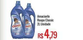 Mart Minas Amaciante roupa classic 2l unidade oferta