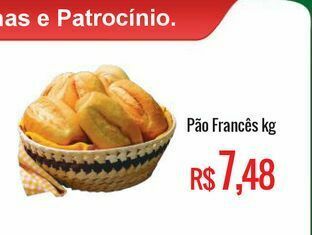 Mart Minas Pão francês kg oferta