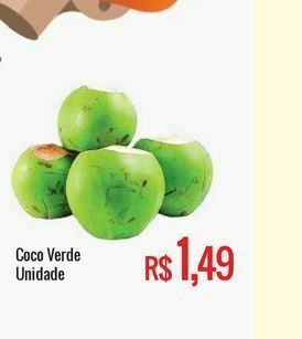 Mart Minas Coco verde unidade oferta