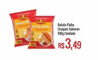 Mart Minas Batata palha croques sabores 100g unidade oferta