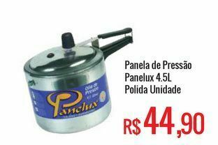 Panela de pressão panelux 4.5l polida unidade