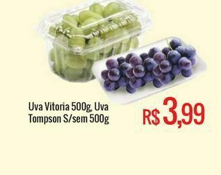 Mart Minas Uva vitoria 500g, uva tompson s/sem 500g oferta