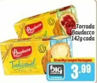 Supermercados Big Compra Torrada Bauducco 142g cada oferta