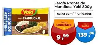 Tonin Superatacado Yoki - farofa pronta de mandioca oferta