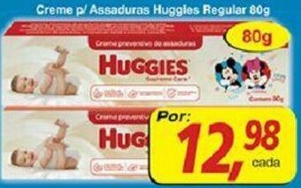 Supermercados Guanabara Creme p/ Assaduras Huggies Regular 80g oferta
