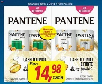 Supermercados Guanabara Shampoo 350ml + Cond. 175ml Pantene oferta