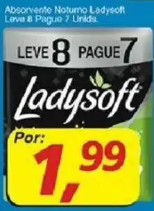 Supermercados Guanabara Absorvente Noturno Ladysoft oferta