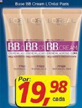 Supermercados Guanabara Base BB Cream L'Oreal Paris oferta