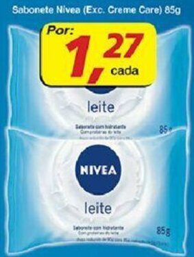 Supermercados Guanabara Sabonete Nivea 85g oferta