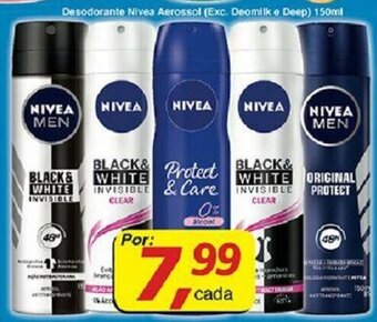 Supermercados Guanabara Desodorante Nivea Aerossol 150ml oferta