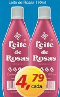 Supermercados Guanabara Leite de Rosas 170ml oferta