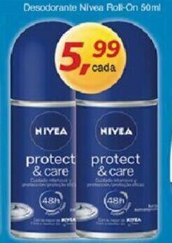 Supermercados Guanabara Desodorante Nivea Roll on 50ml oferta