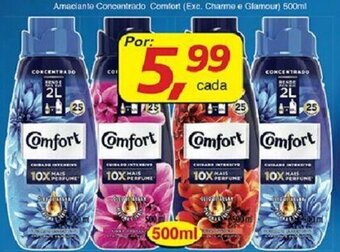 Supermercados Guanabara Amaciante Concentrado Comfort 500ml oferta