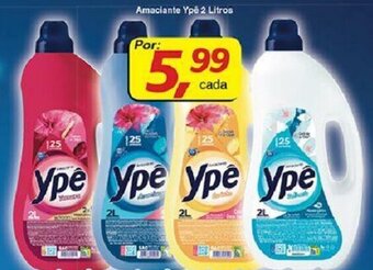 Supermercados Guanabara Amaciante Ype 2L oferta
