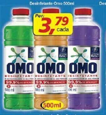 Supermercados Guanabara Desinfetante Omo 500ml oferta