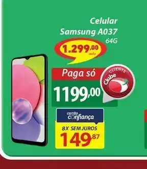 Celular samsung a037