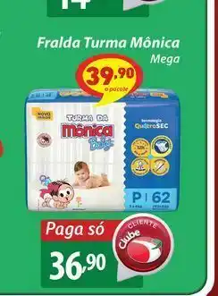 Samsung Fralda turma mônica oferta