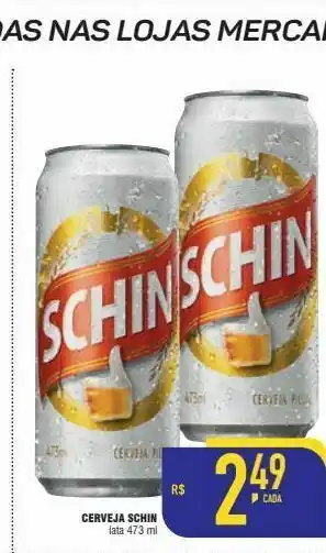Cerveja schin lata 473 ml