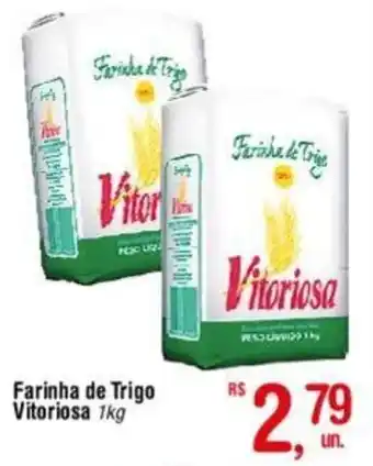 Fort Atacadista Farinha de Trigo Vitoriosa 1kg oferta